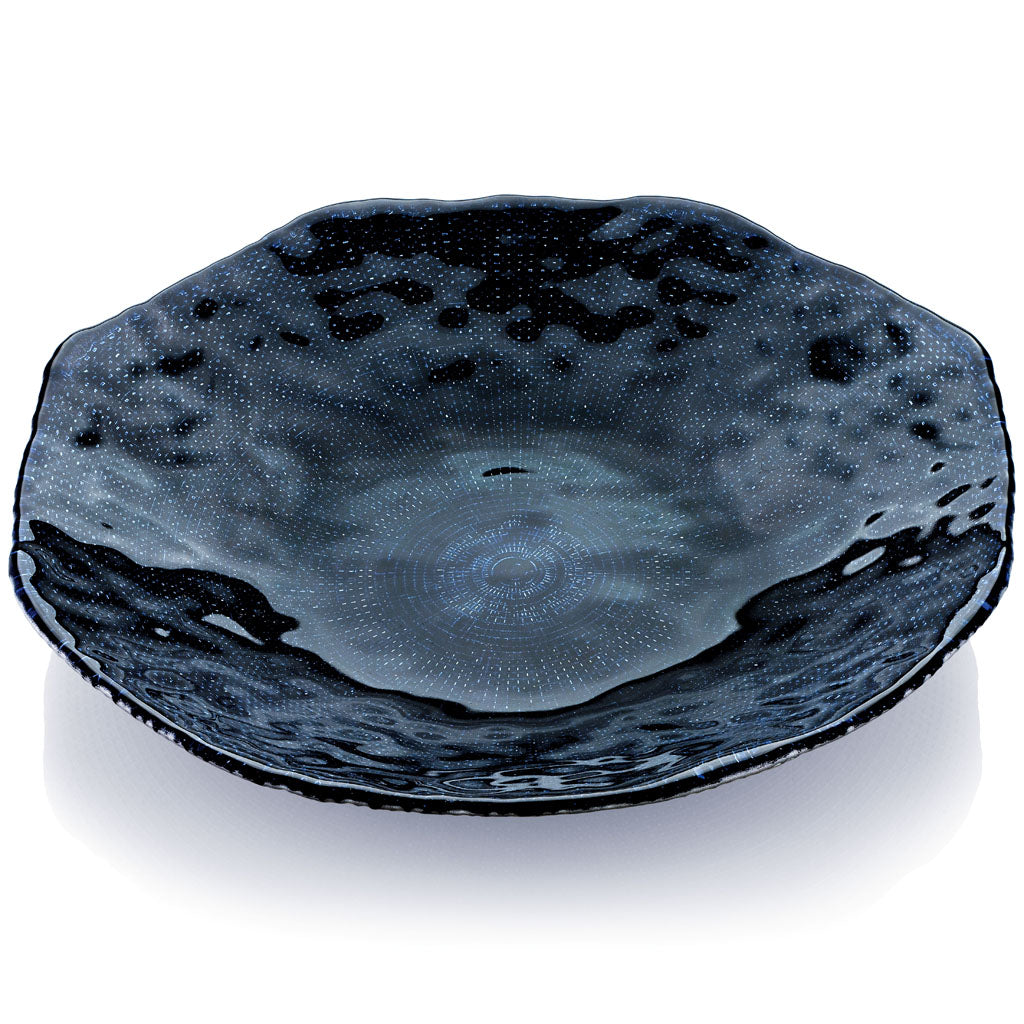 IVV Italian Glass - Diamond Centrepiece - Blue