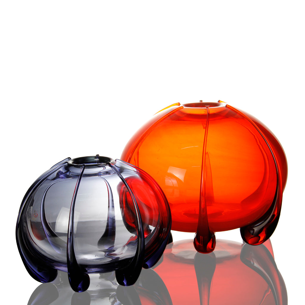 Formia Murano - Vaso BOLLE - Arancione