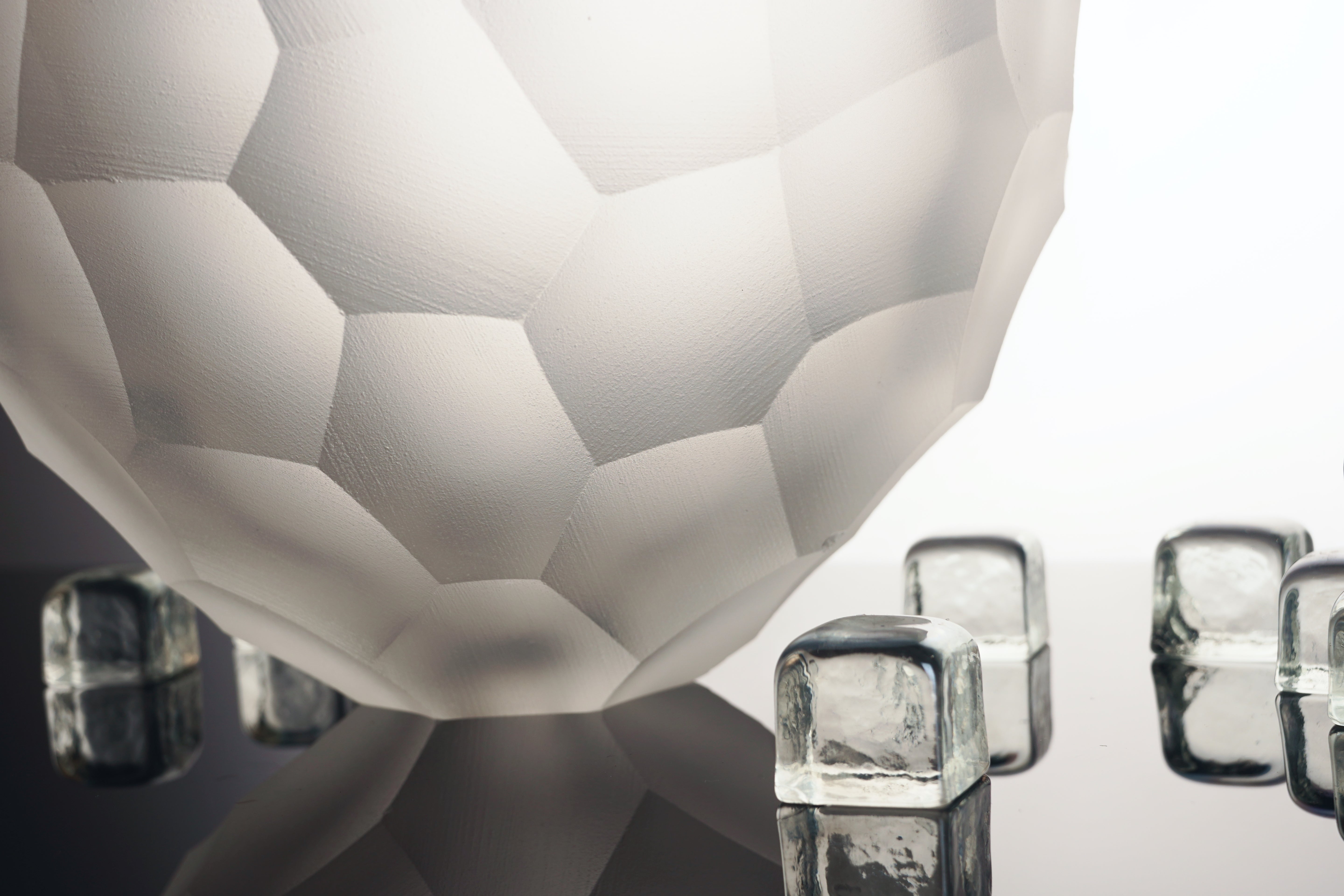 Vivarini Murano - EGG 玻璃雕塑 - 灰色