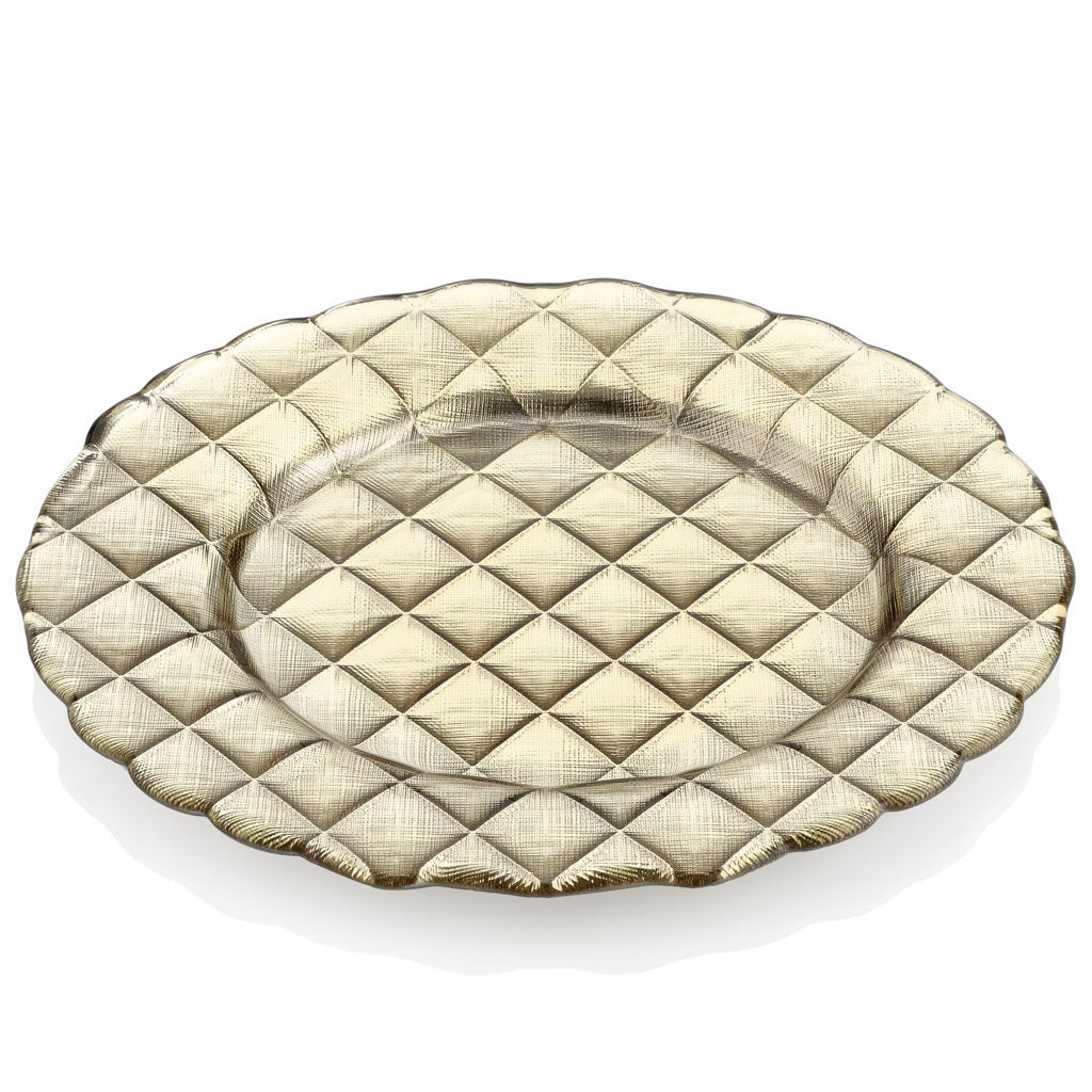 IVV Italia - Sottopiatto in velluto - Oro