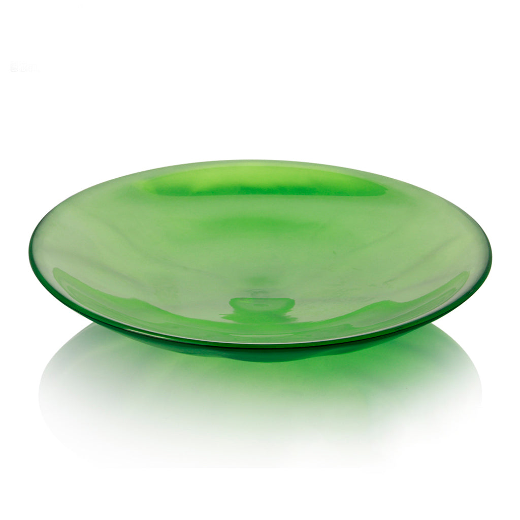 Armani Casa Deseo Centrepiece, handmade in Italy with exquisite craftsmanship. A sleek green design that adds sophistication and elegance to any living space.