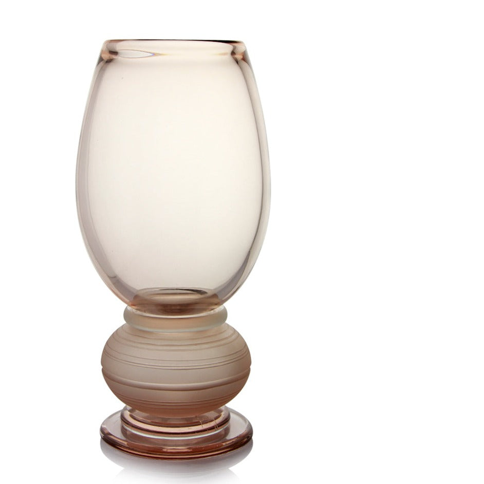 Enzo Miccio - SUSI 大号紫水晶玻璃花瓶 - 雕刻、打磨