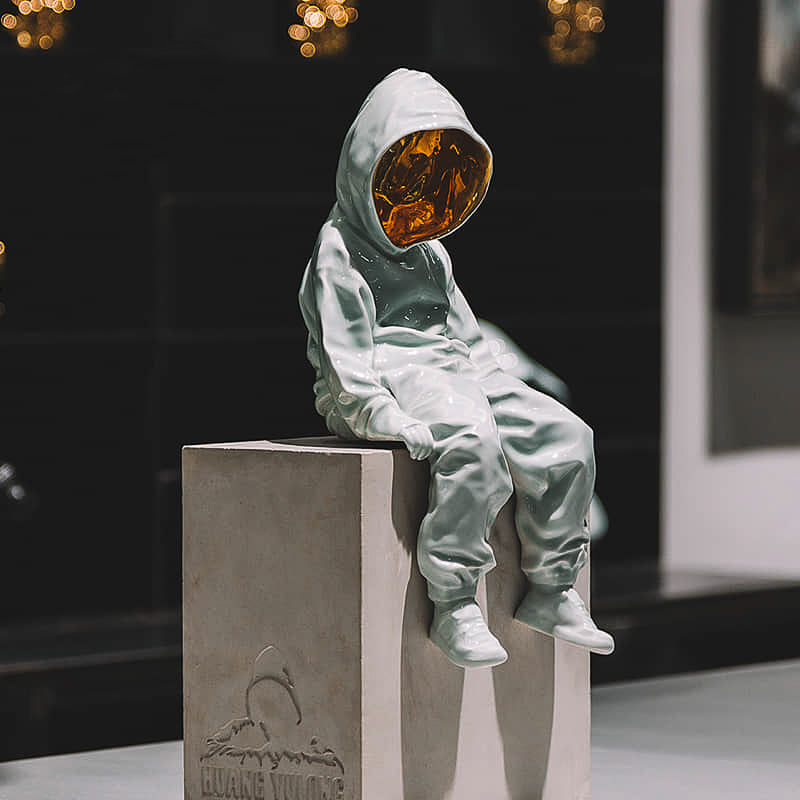 Huang YuLong - THE TOP DOG Sculpture Art - Edizione limitata