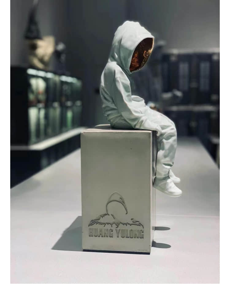 Huang YuLong - THE TOP DOG Sculpture Art - Edizione limitata