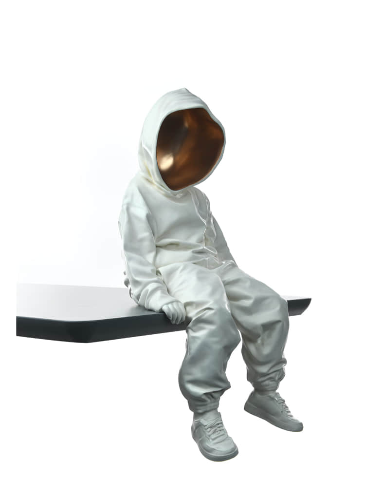 Huang YuLong - THE TOP DOG Sculpture Art - Polystone - Edizione limitata