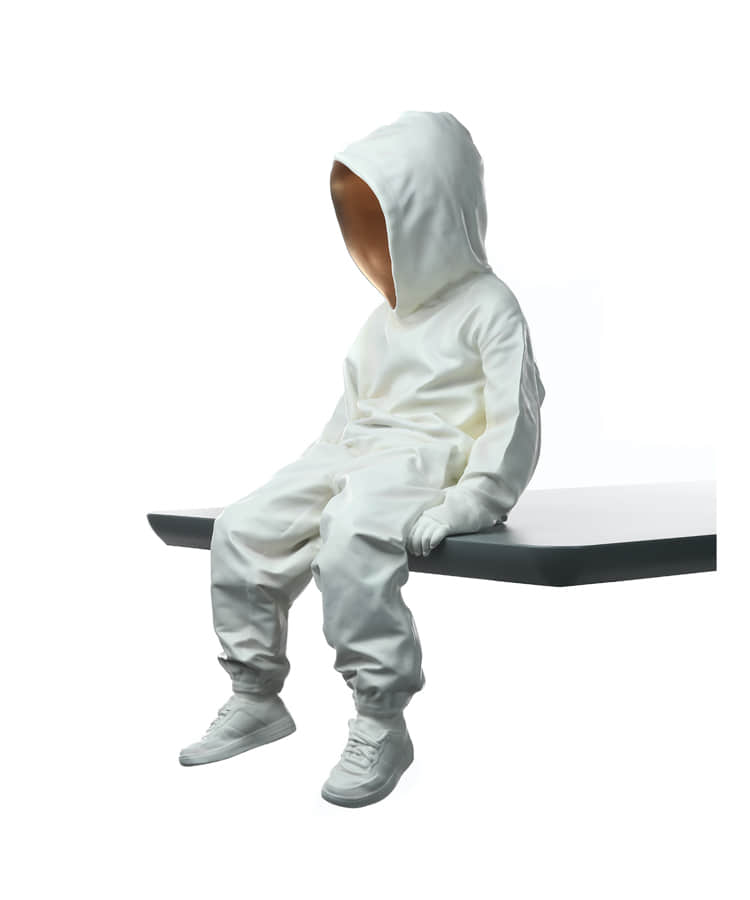 Huang YuLong - THE TOP DOG Sculpture Art - Polystone - Edizione limitata