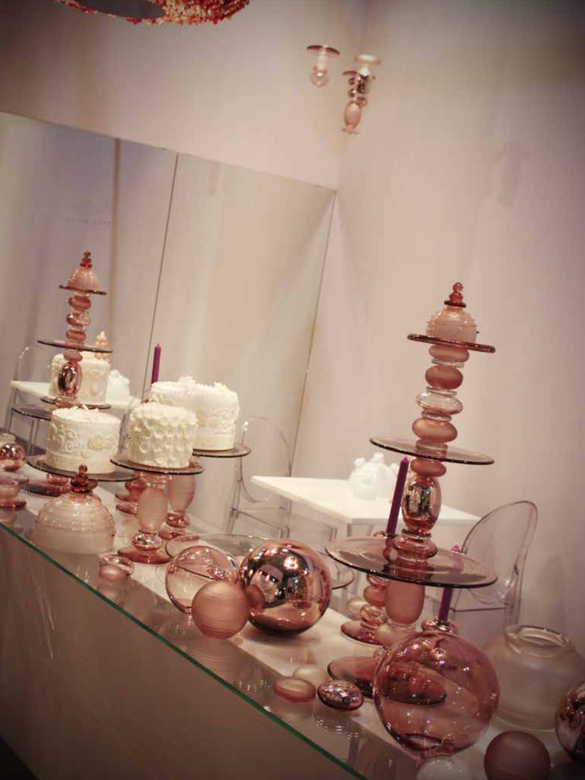 Enzo Miccio - 大号紫水晶玻璃球 - 镜面