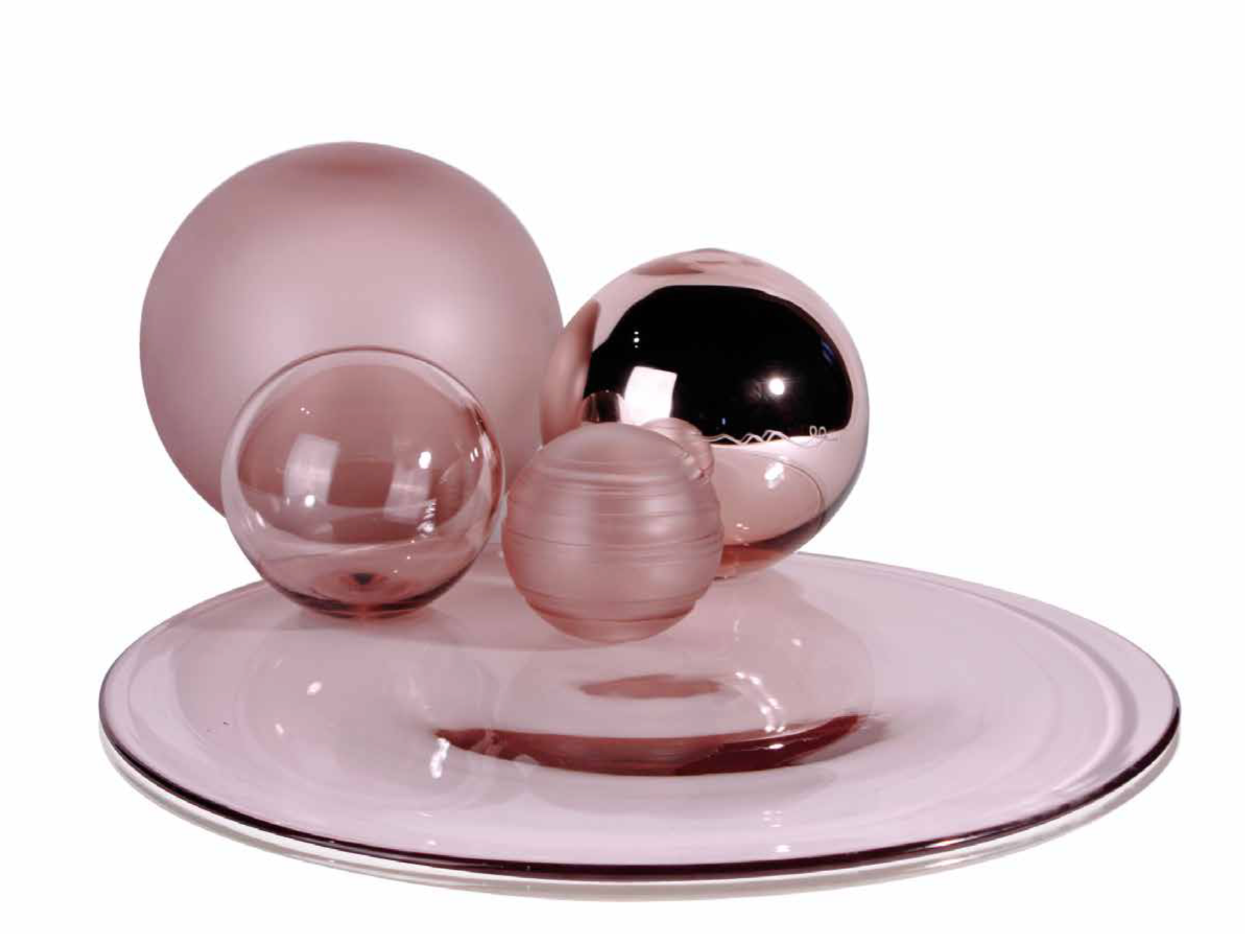 Enzo Miccio - 大号紫水晶玻璃球 - 镜面