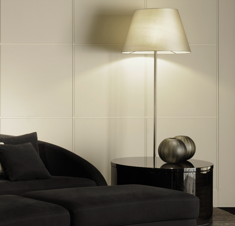 Handcrafted Correnti Murano Glass round vase with sleek steel and tobacco color scheme, made using artisanal techniques, perfect as a luxurious statement piece for art and design lovers.