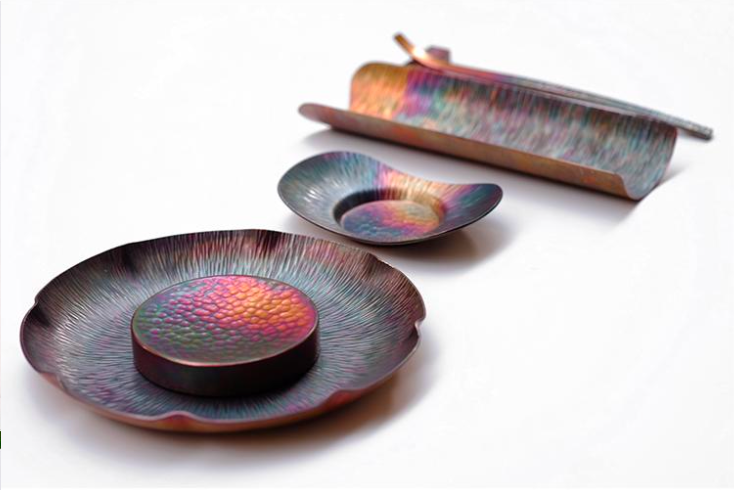 ORIENTO - Beaten Copper Tea Tray