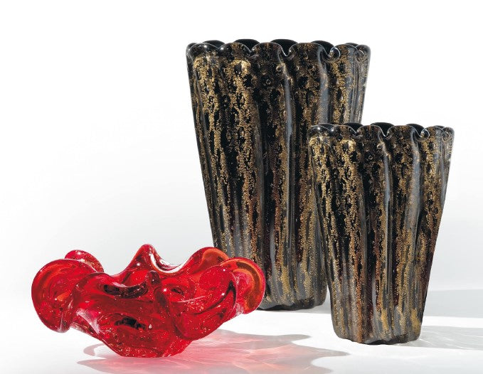 Formia Murano - Posacenere Aureum - Oro Rosso