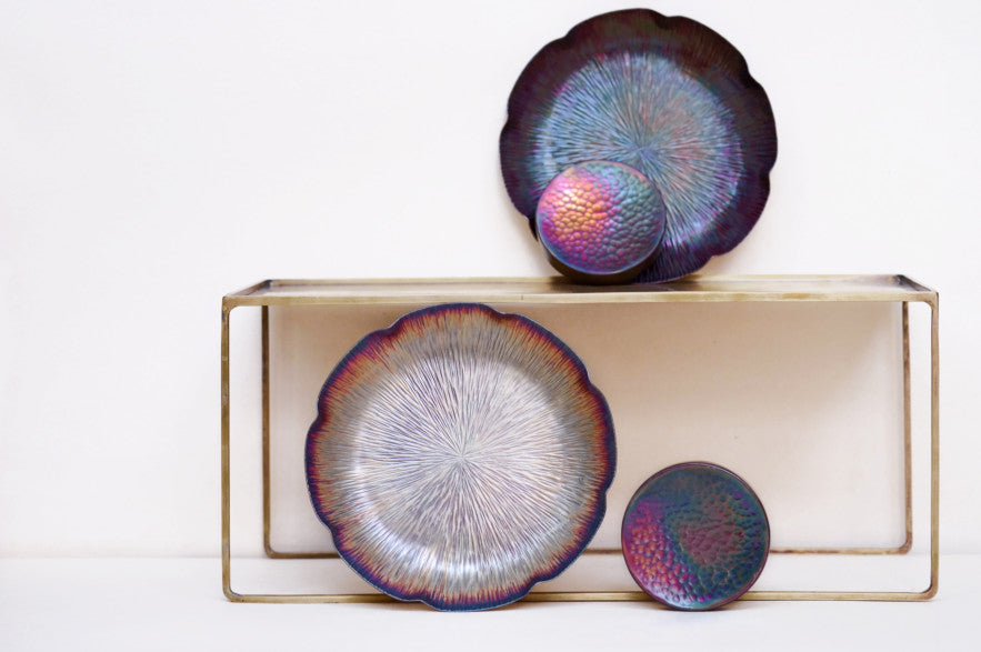 ORIENTO - Beaten Copper Tea Tray