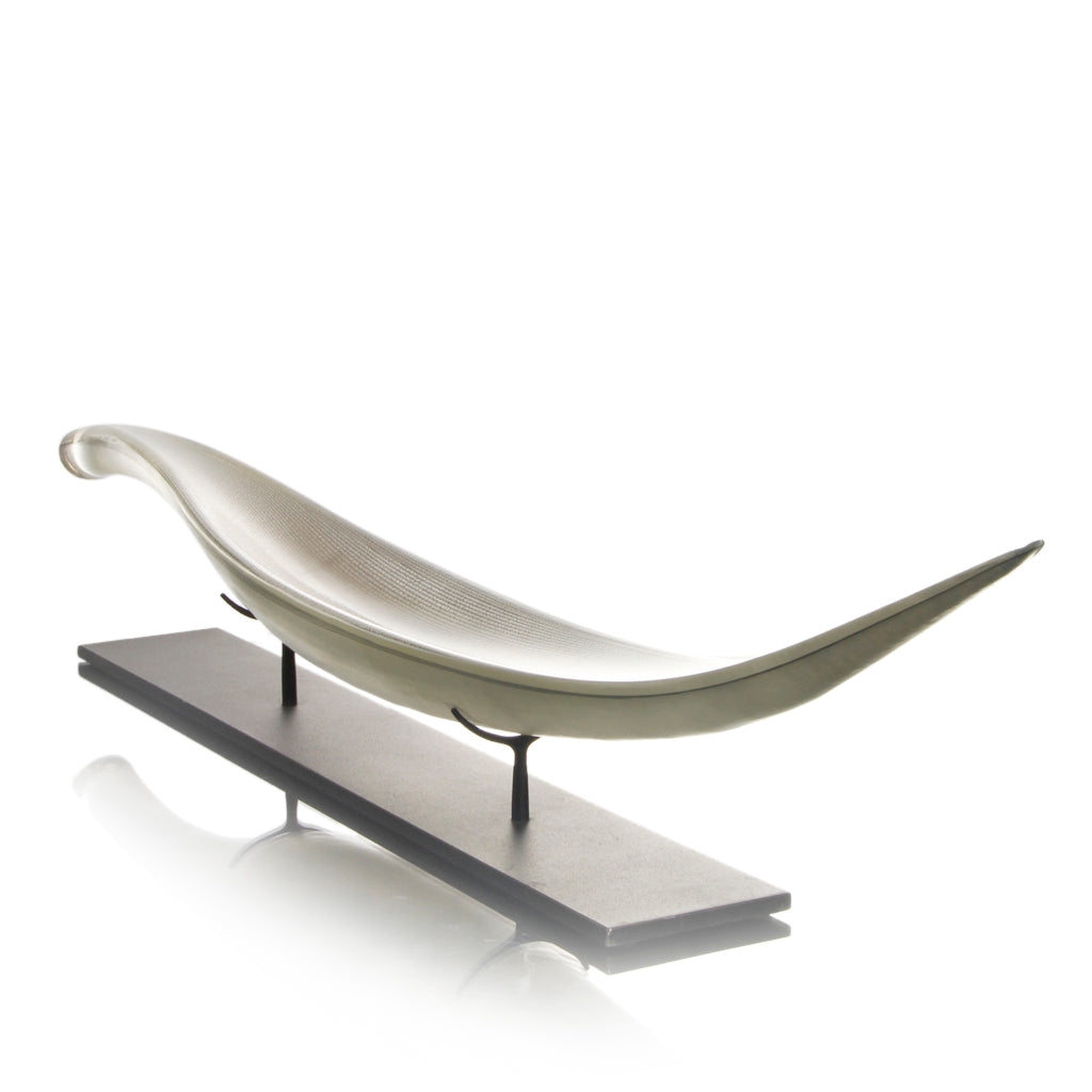 Edols & Elliott - Reclining Leaf with Stand - Silver