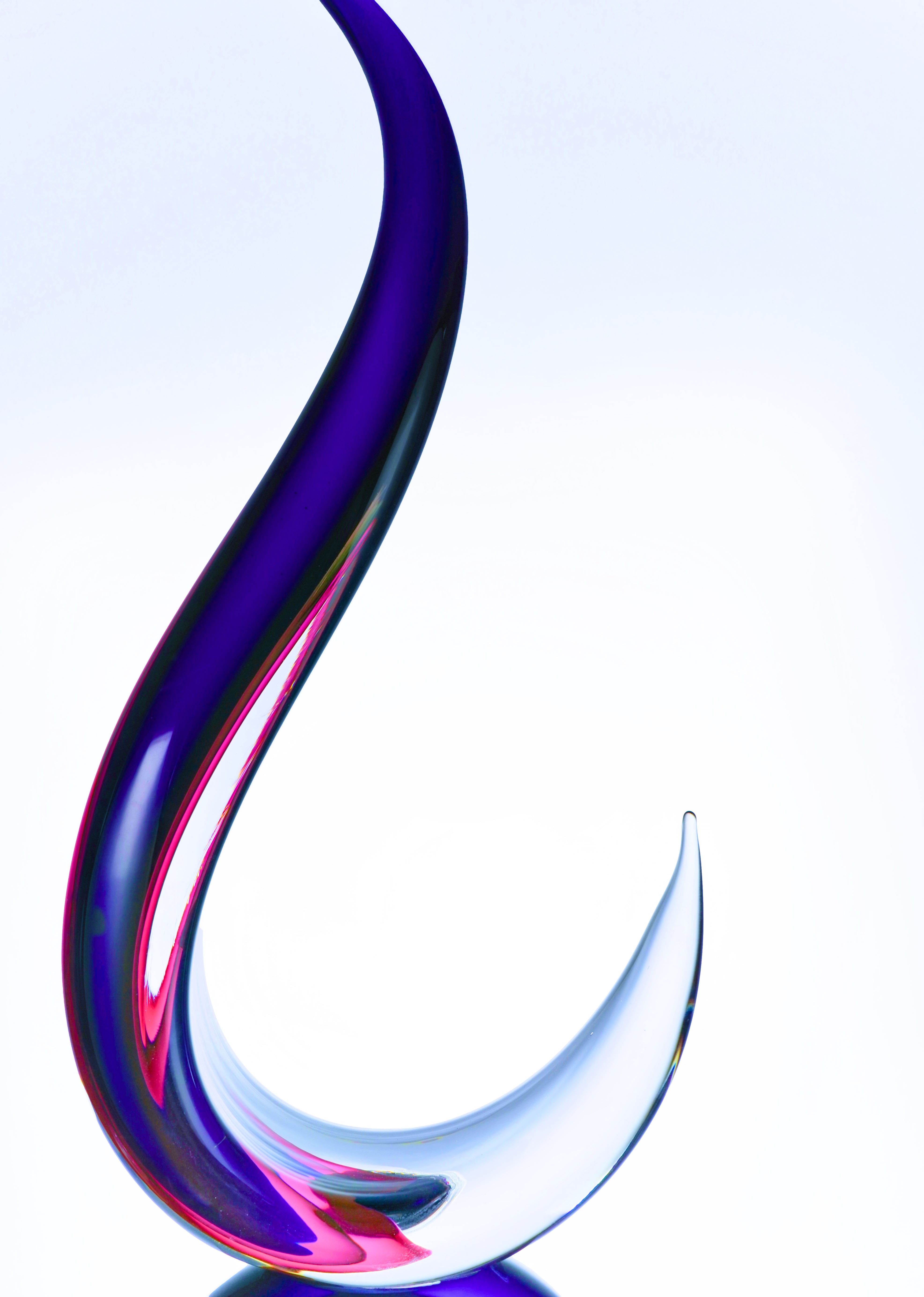 Formia Murano - Abstract Glass Sculpture - Multi Colour