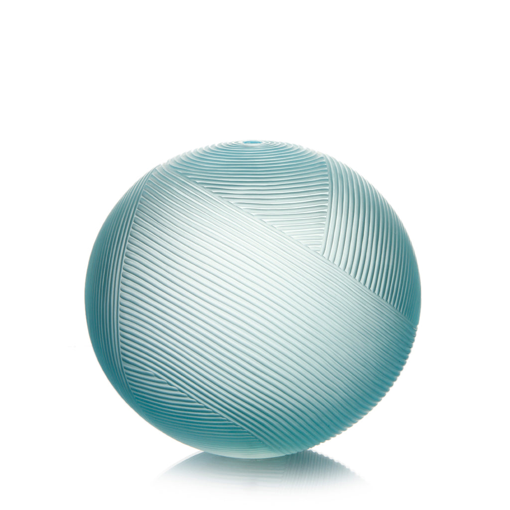 Edols & Elliott - Ocean Flow Glass Ball - Blue