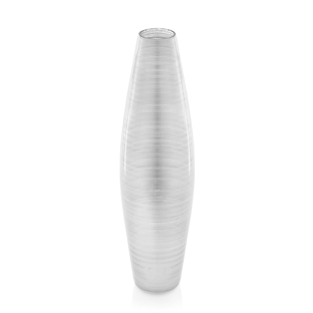 IVV Italian Glass - Zodiaco Vase - Silver