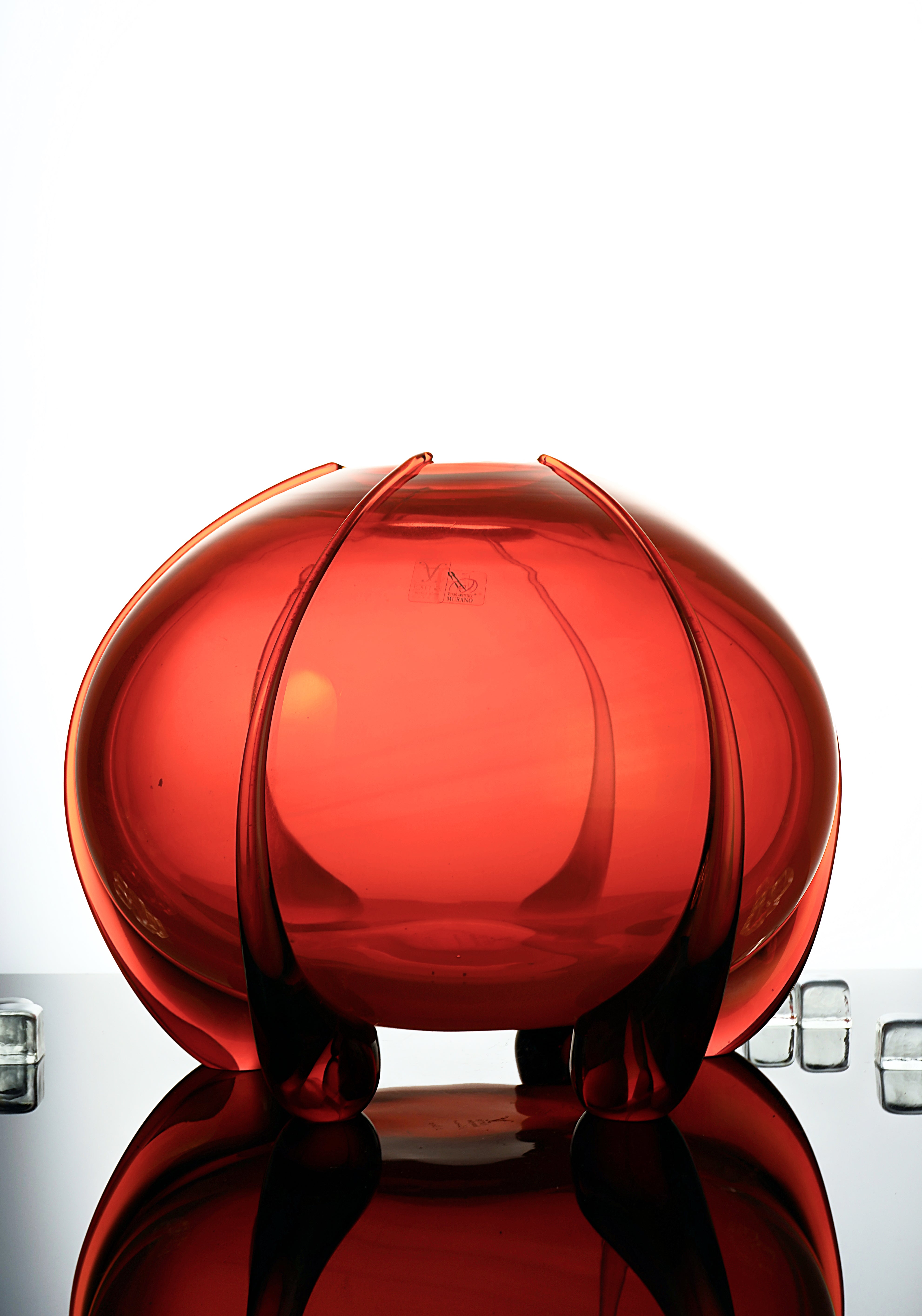 Formia Murano - BOLLE Vase - Orange