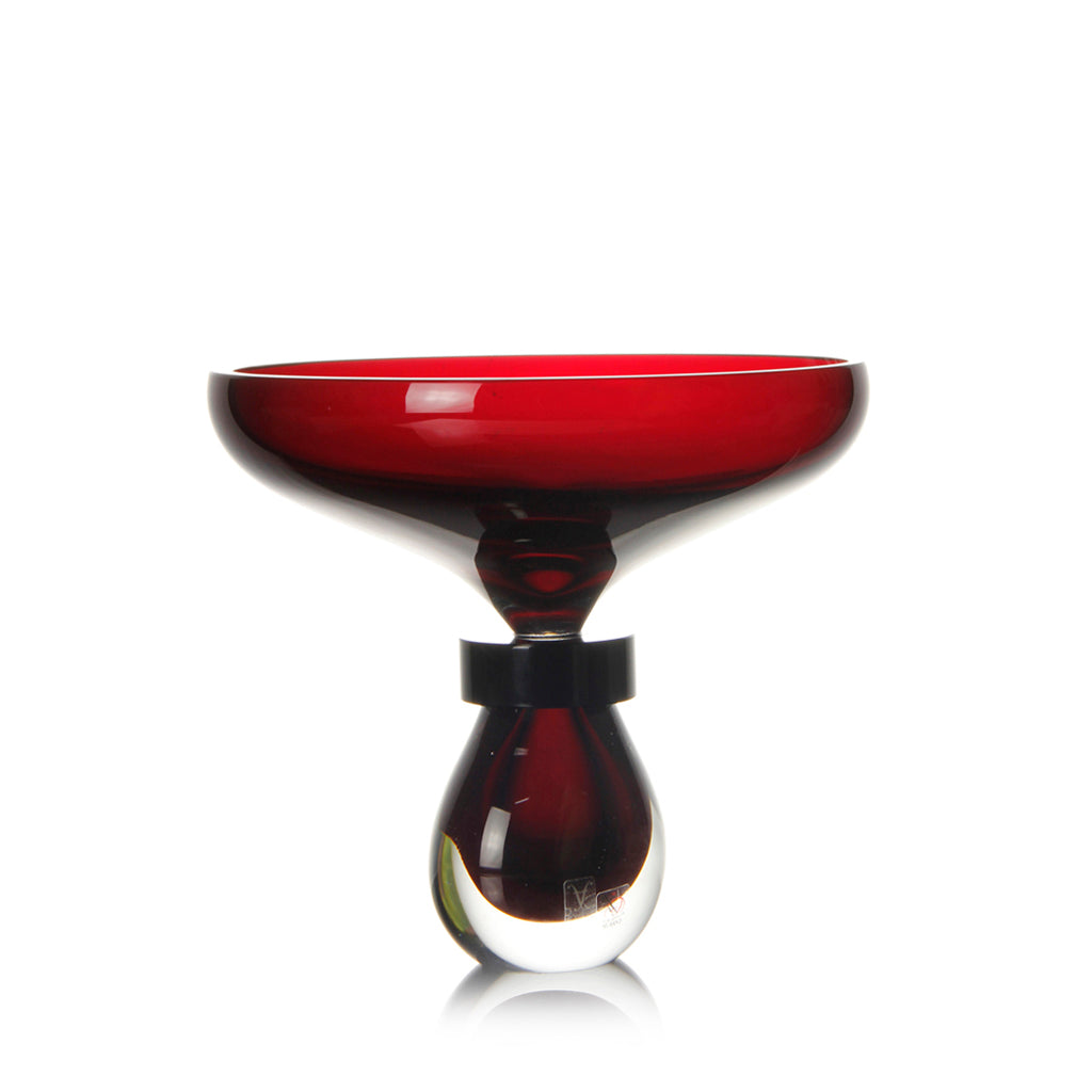 Formia Murano - Mila Glass Vase Short - Red