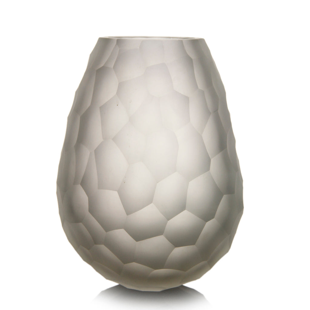 Vivarini Murano - EGG Glass Vase - White