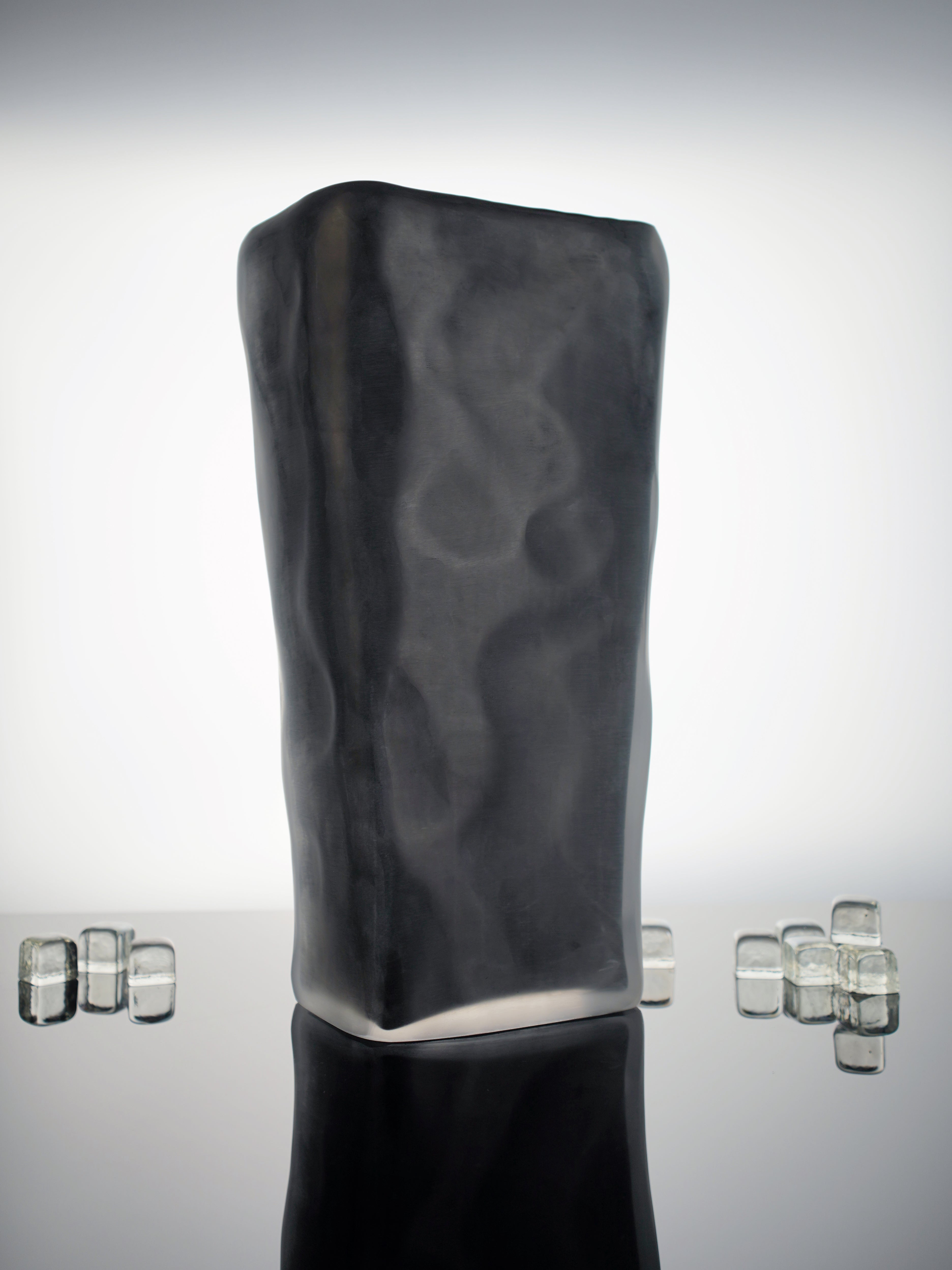 Vivarini Murano - Amorfo Vase- Black