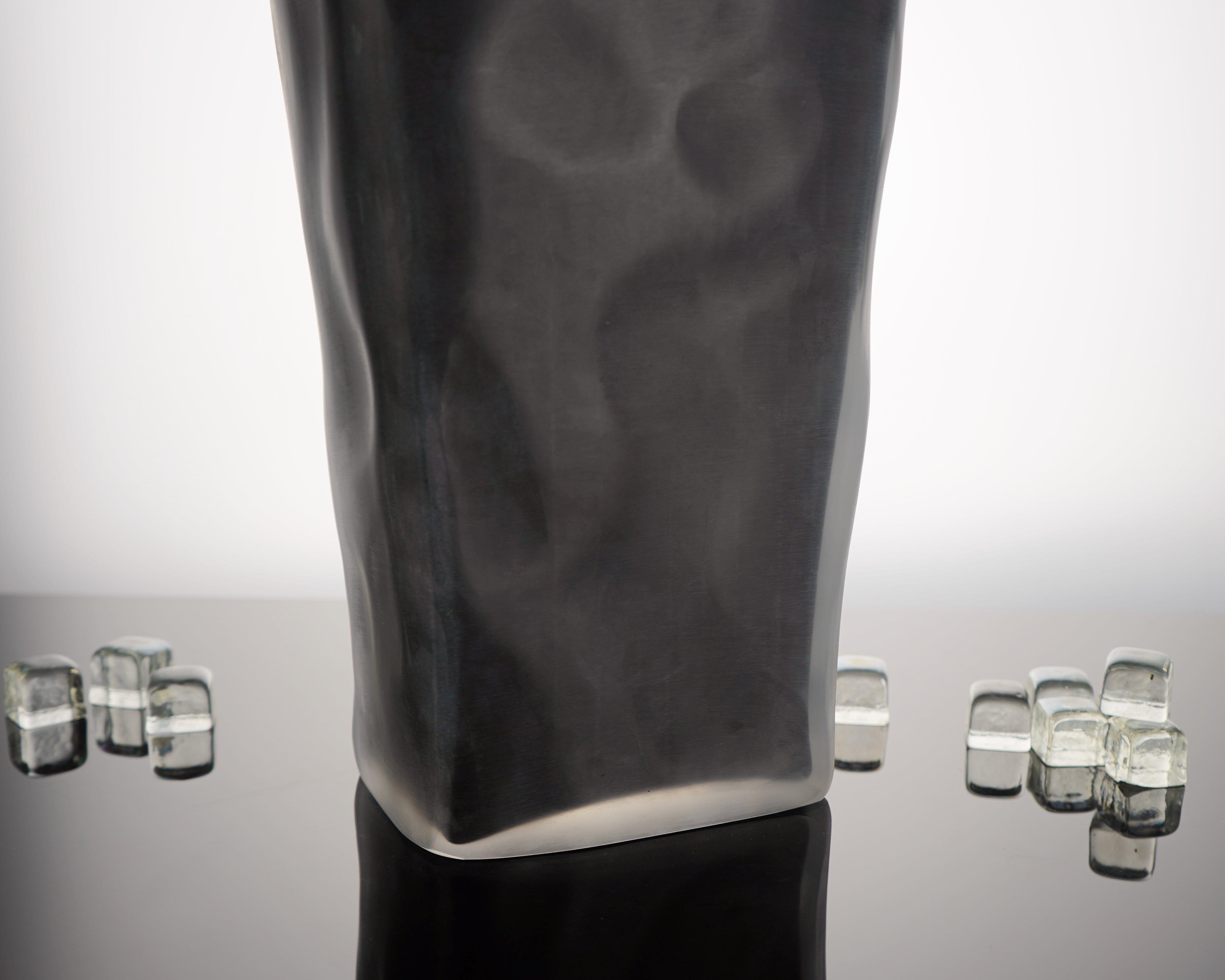 Vivarini Murano - Amorfo Vase- Black