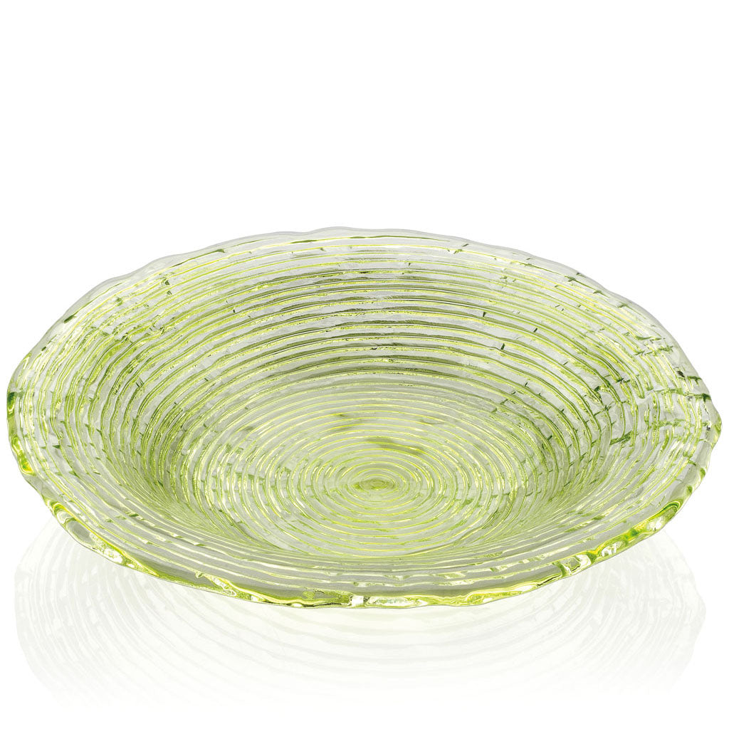 IVV Italian Glass - Multicolour Soup Dish - Green