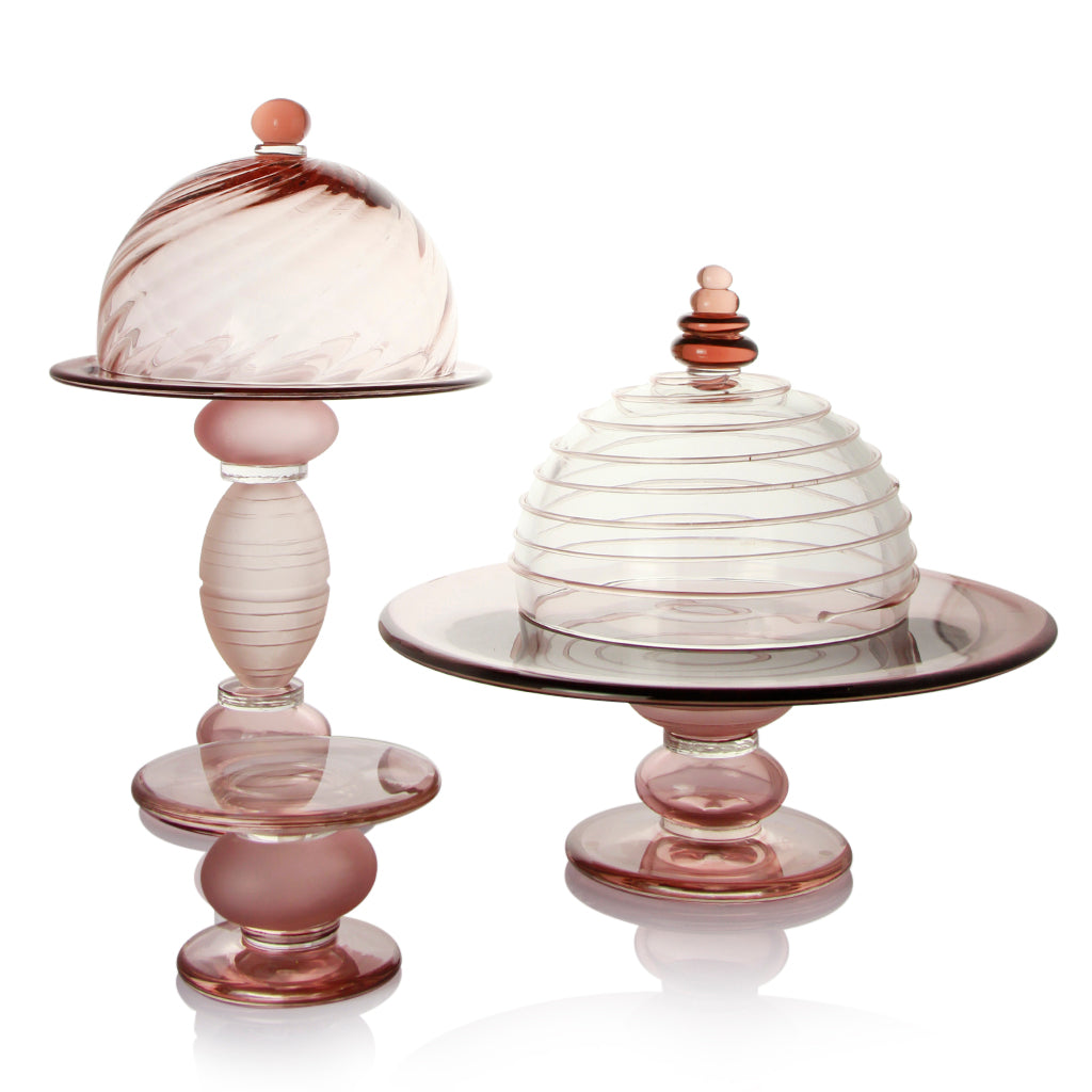 Enzo Miccio - Alzate Short Cake Stand - Amethyst