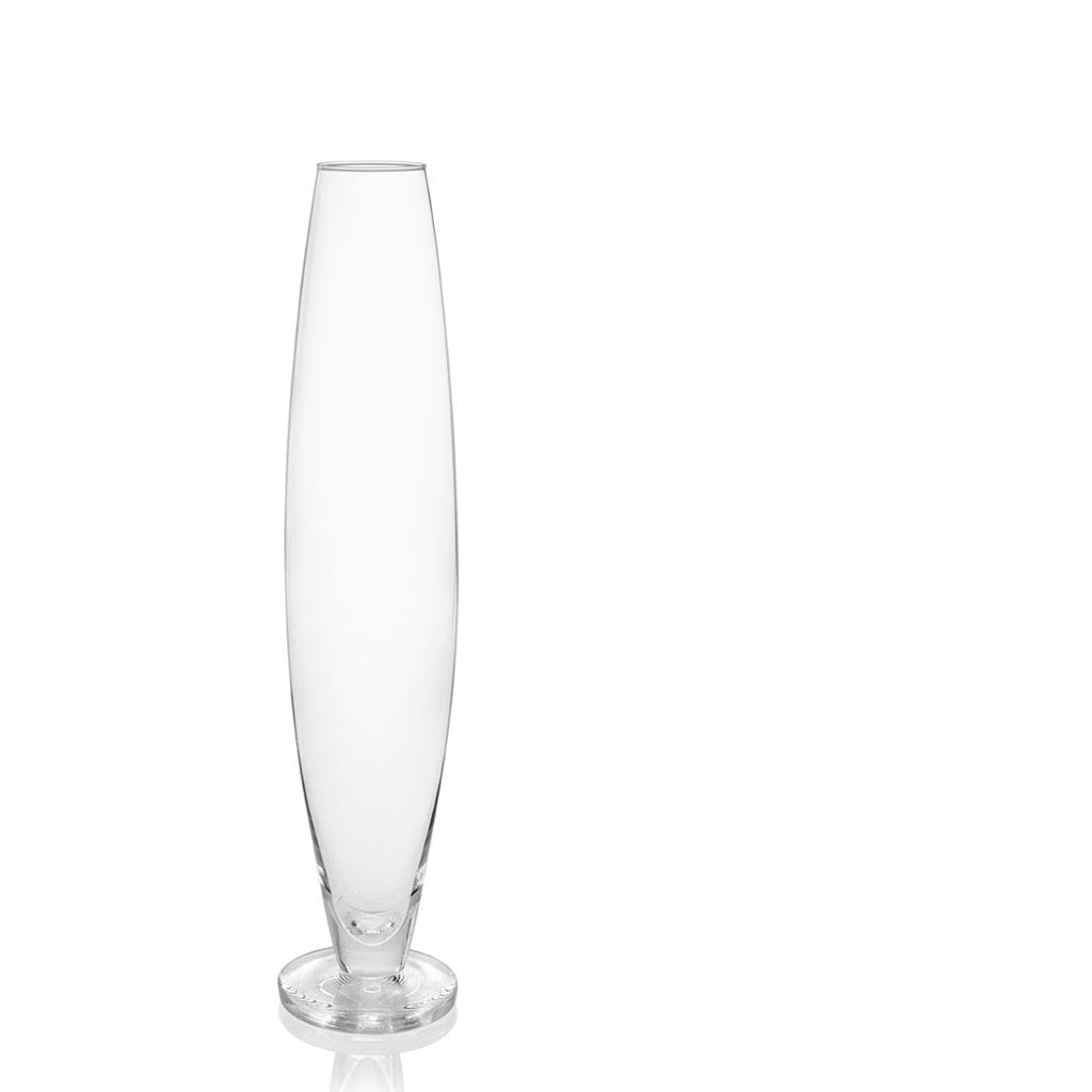 IVV Italian Glass - Tower Vase 65cm - Clear