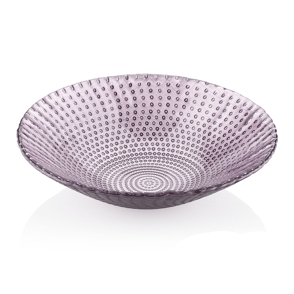 IVV Italian Glass - Sweet Bowl - 33cm - Rosy Beige