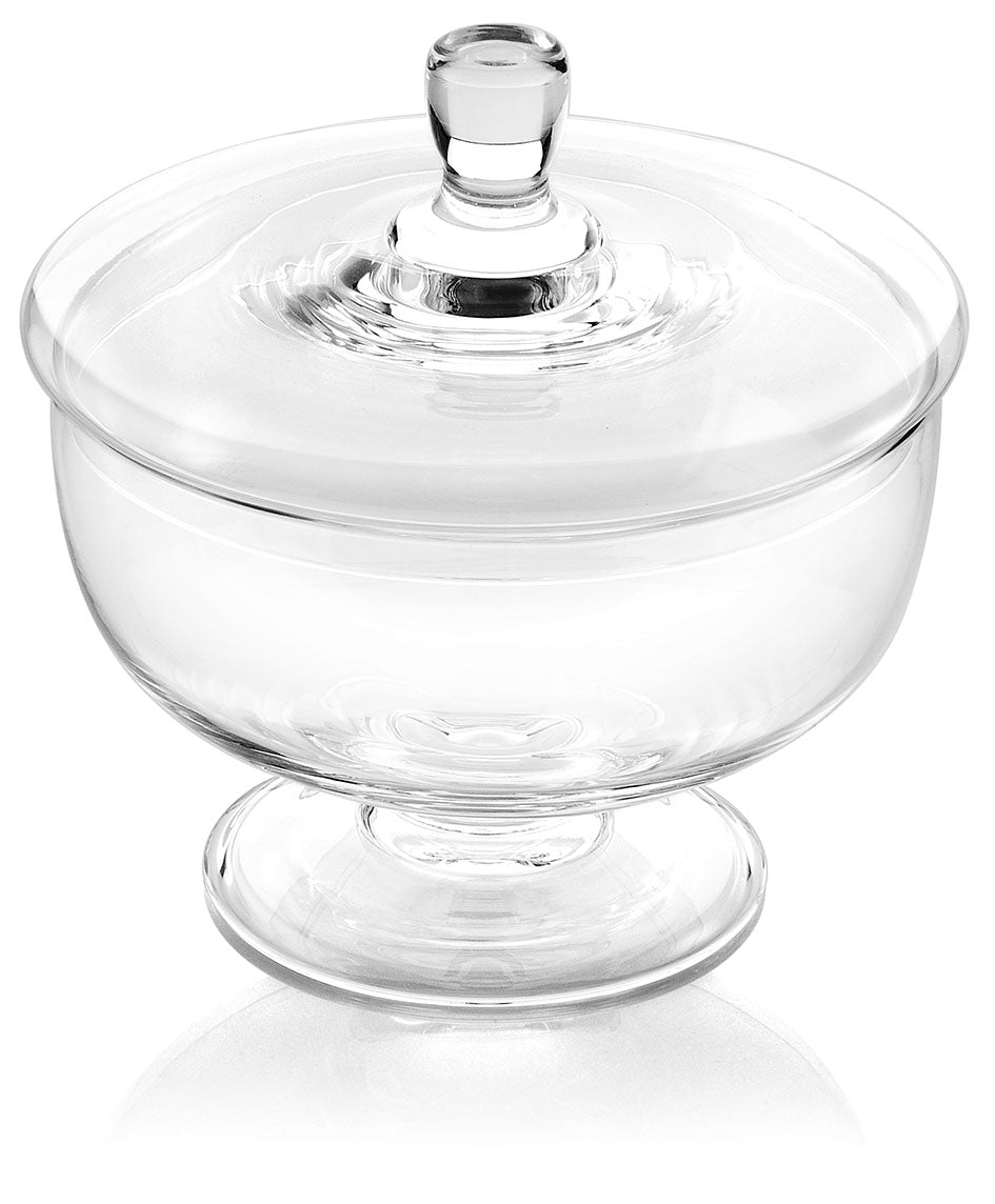 IVV Italian Glass - Candy Jar - Clear