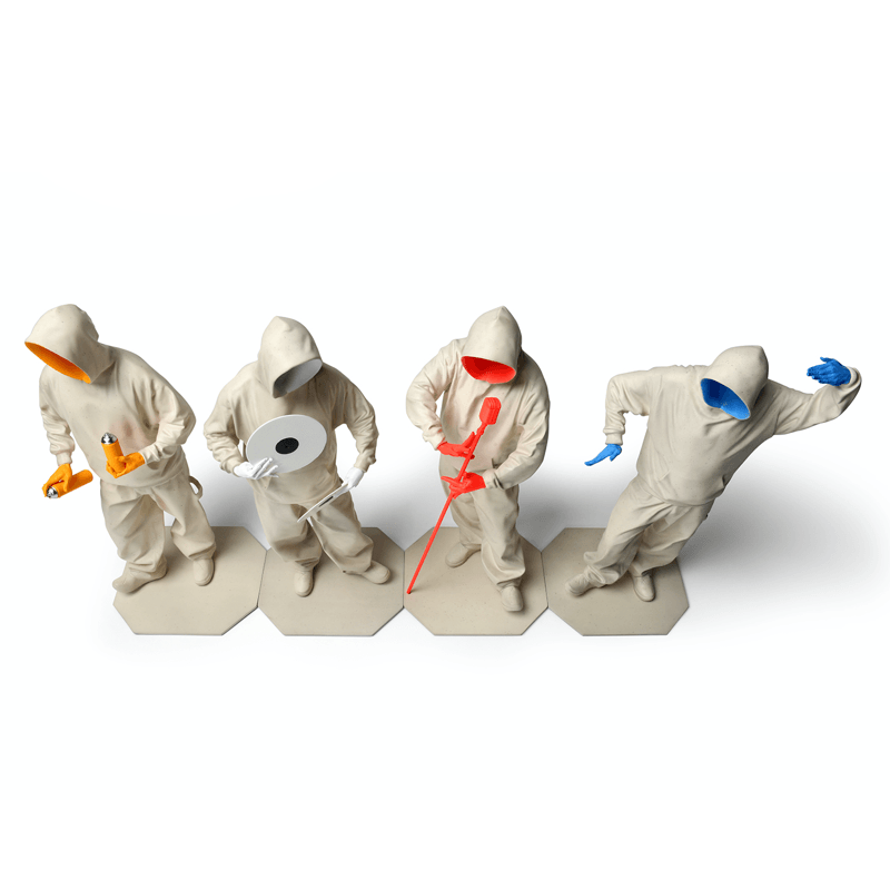 Huang YuLong - N.E.S.W. Sculpture (Set of 4) - Limited Edition