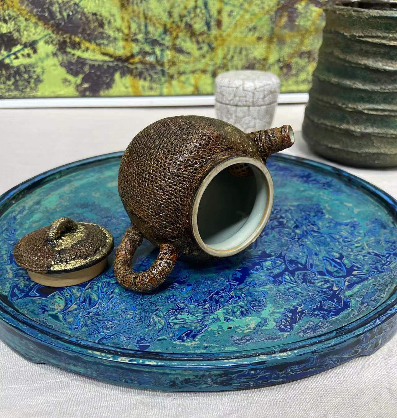 Zhang WeiLong - Handmade Lacquer Teapot Art Collection #5