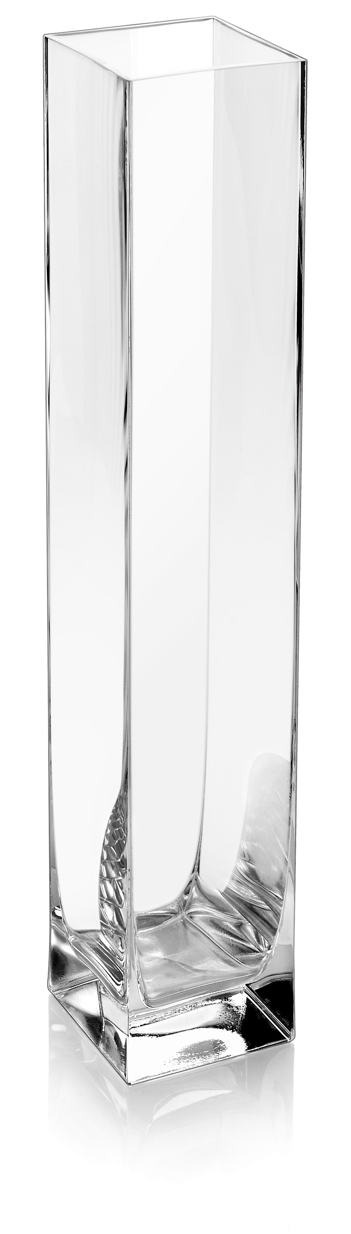 IVV Italian Glass - Manhattan Vase Clear