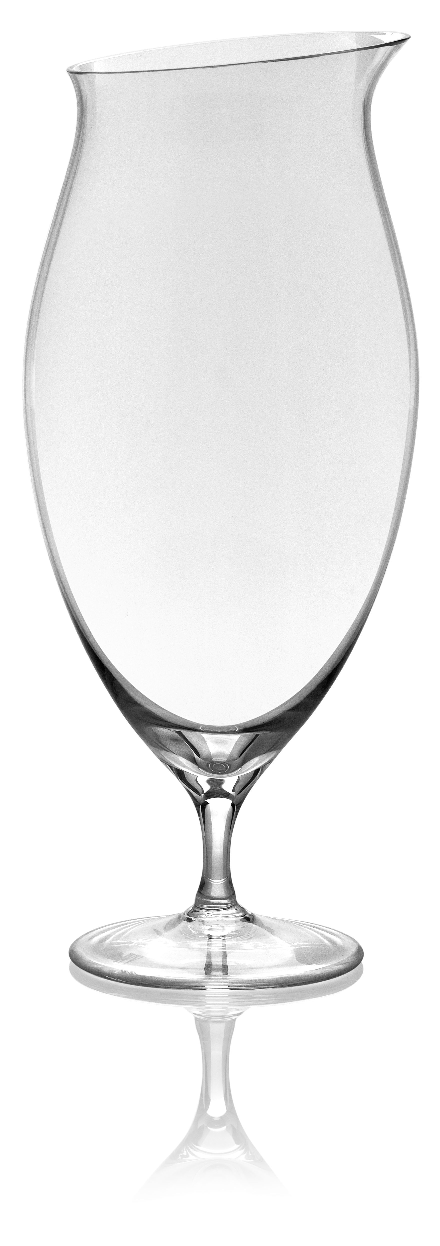 IVV Italian Glass - Footed Beer Glass - Clear