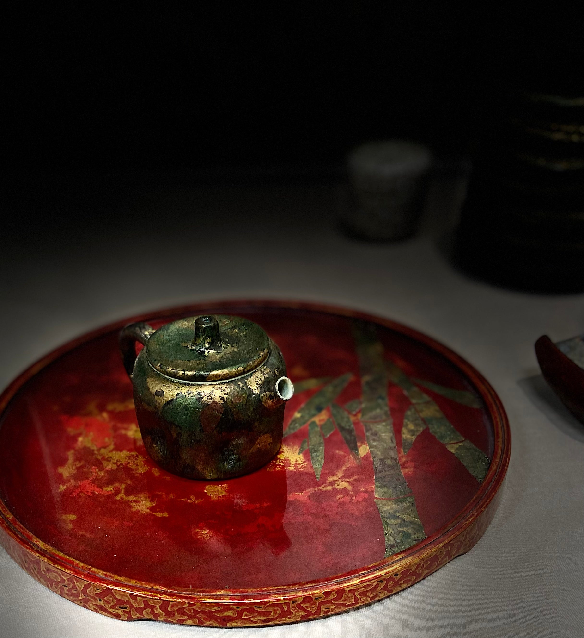 Zhang WeiLong - Handmade Lacquer Teapot Art Collection #7