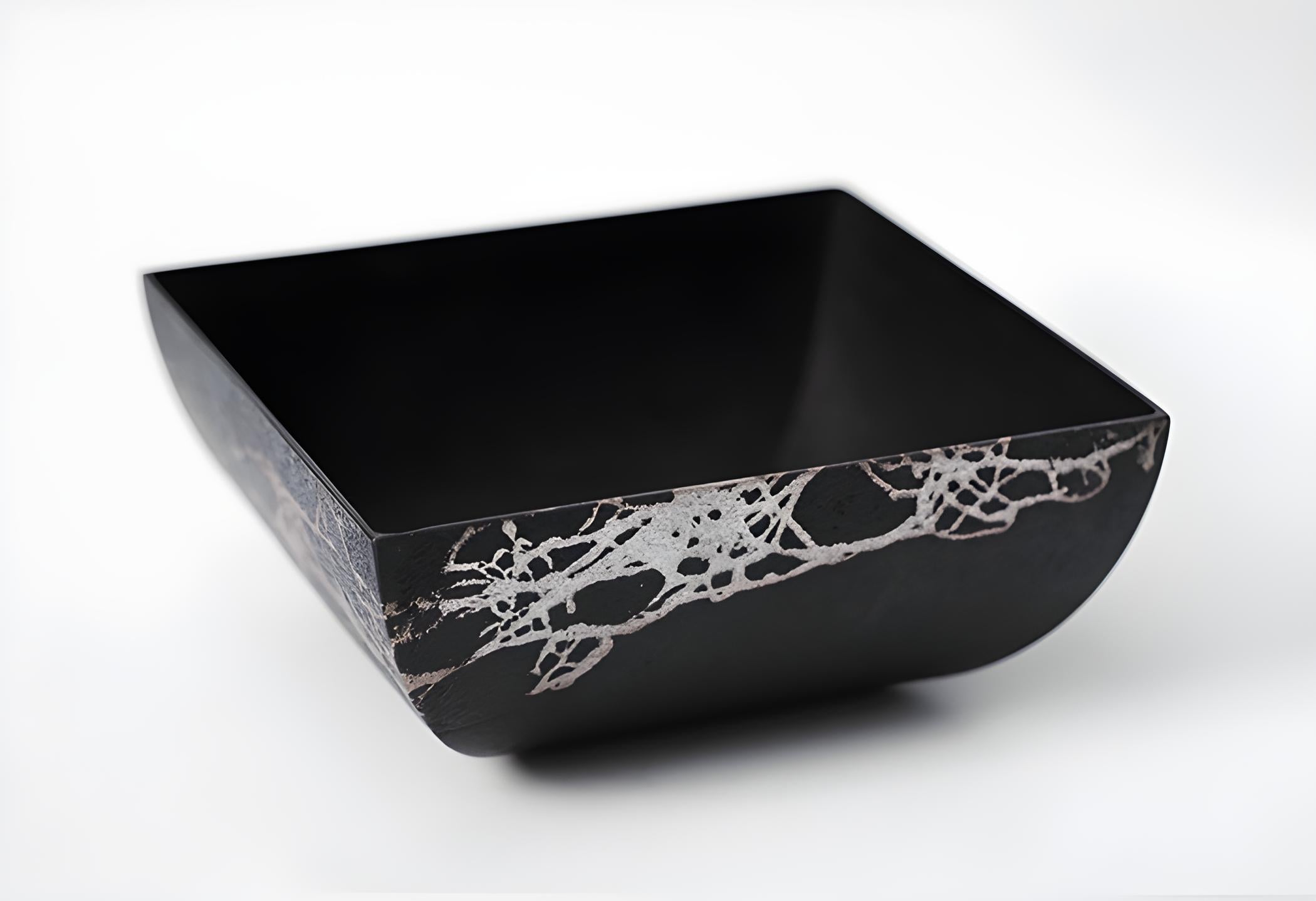 ORIENTO - Copper Bowl - Black and White