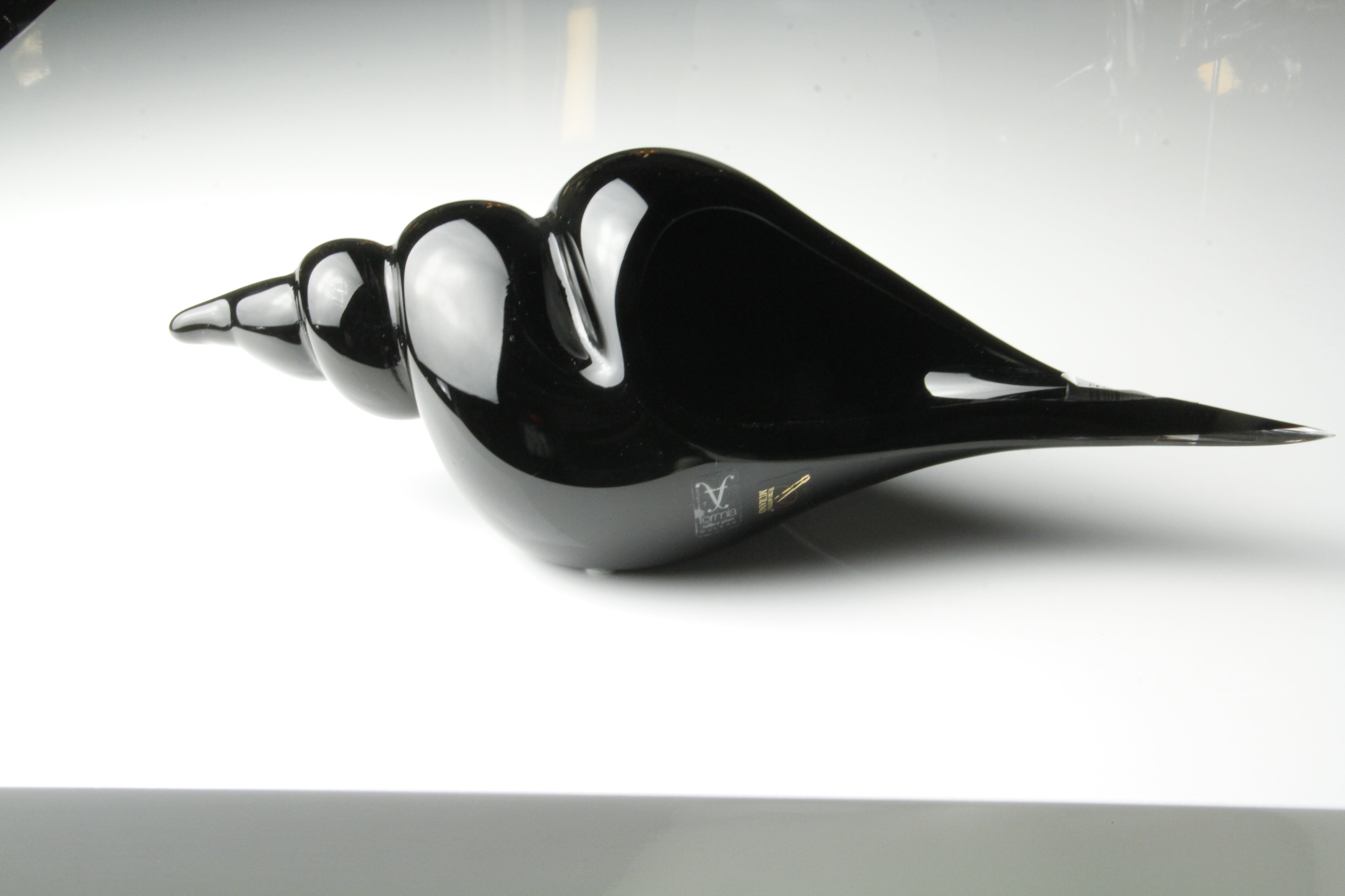 Formia Murano - Shell Sculpture - Black