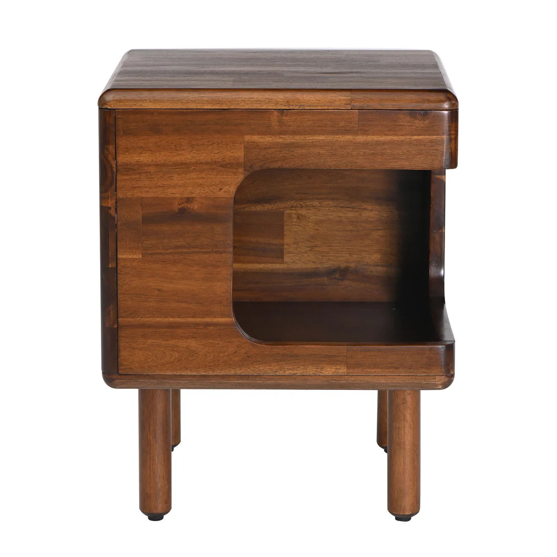 Not That Boring - CLEO Wood Bedside Table