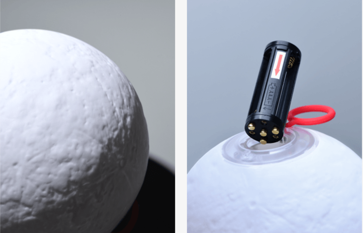 Huang YuLong - "The Moon" LED Portable Lamp - 13cm