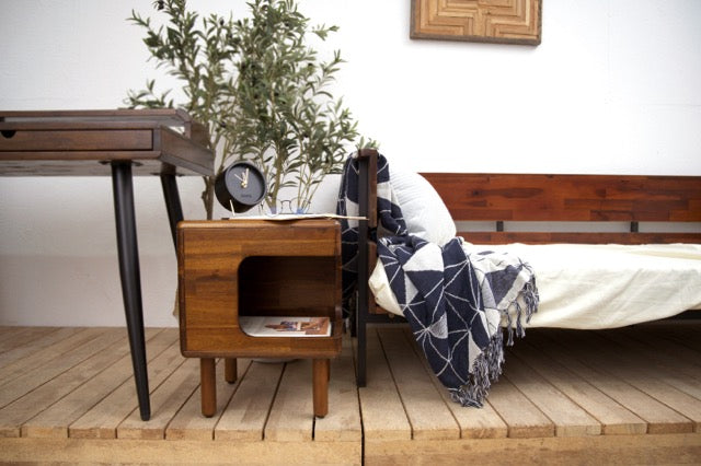 Not That Boring - CLEO Wood Bedside Table